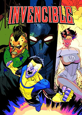 Invincible Comic Book Cover Art