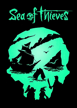 Sea of Thieves Skull Silhouette