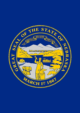 Nebraska State Flag