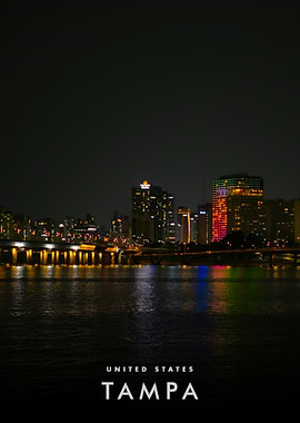 Tampa, Florida at Night