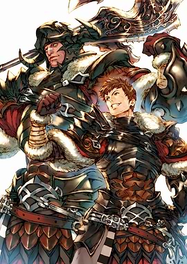 Fantasy Warriors in Detailed Armor