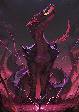 Dragon and Human Confrontation