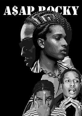 ASAP Rocky Portrait