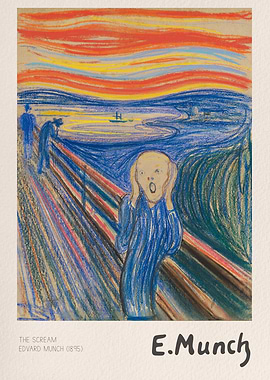 The Scream by Edvard Munch