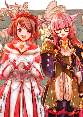 Anime Girls in Fantasy Outfits