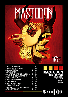 Mastodon - The Hunter Album Cover
