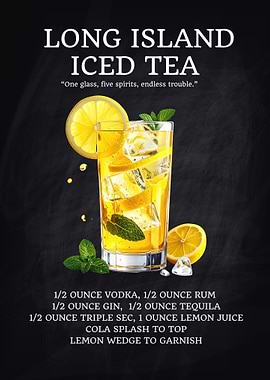 Long Island Iced Tea Recipe