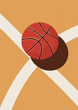 Basketball Ball Minimalist