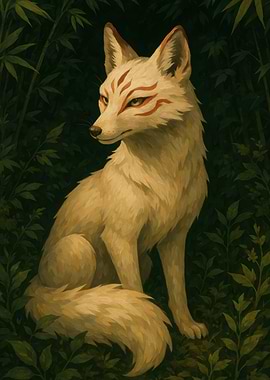 Fox Spirit in the Forest