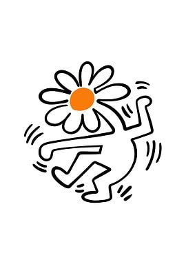 Dancing Flower Person