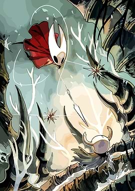 Hollow Knight: Hornet vs. The Knight