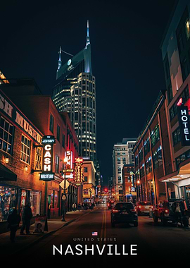 Nashville at Night