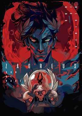 Zagreus Son of Hades Digital Art