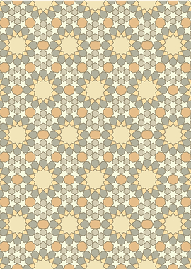 Geometric Star Pattern