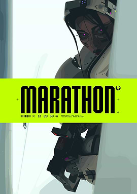 Marathon Game Character Art