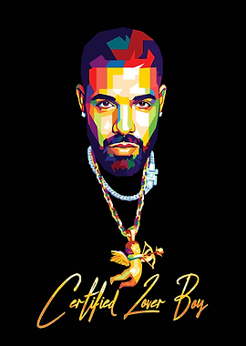 Drake Certified Lover Boy Pop Art