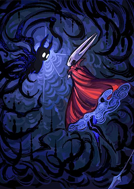 Hollow Knight Hornet and Void