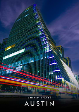 Austin, Texas at Night