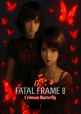 Fatal Frame II: Crimson Butterfly Artwork