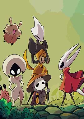 Hollow Knight Characters Group