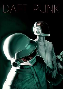 Daft Punk Illustration