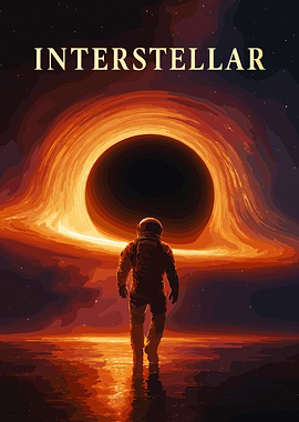 Interstellar Movie Poster Art