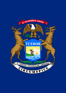 Michigan State Flag