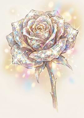Disco Ball Rose