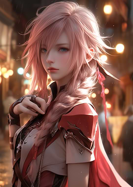 Lightning Farron in Cityscape