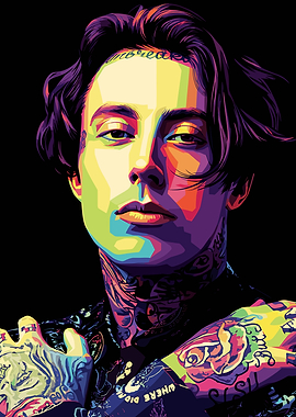 Bad Omens Wpap Art