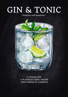 Gin & Tonic Cocktail Recipe