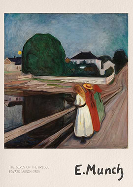 The Girls on the Bridge - Munch