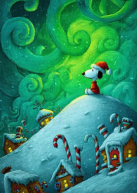 Snoopy's Christmas Dreamscape