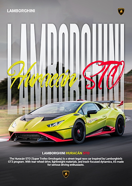 Lamborghini Huracan STO on Track