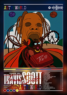 Travis Scott Astroworld Album Cover Art