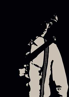 Monochrome Portrait of a Man