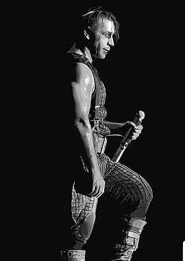 Till Lindemann in Black and White