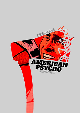 American Psycho Movie Poster Art