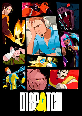 Dispatch Comic Book Cover Art