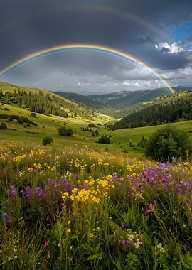 Rainbow Mountain Meadow