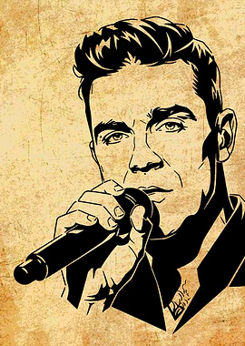 Robbie Williams Portrait