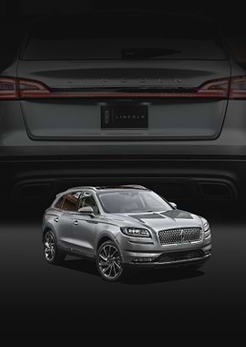 Silver Lincoln Nautilus poster