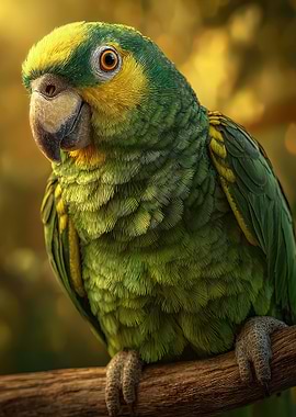 Green Parrot