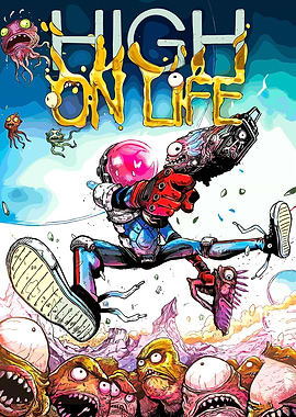High on Life Game Cover Art