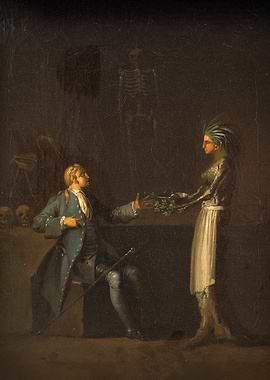 The Doctor´s Wife Reveals her Husband´s Intention of Anatomising Niels Klim