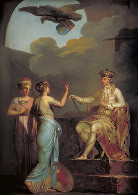 Christian VII Uniting the Ducal with the Royal Part of Holstein in 1767