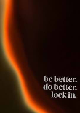 Motivational Gradient Text Art