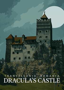 Dracula's Castle, Transylvania Romania, Bran MedievalCastle
