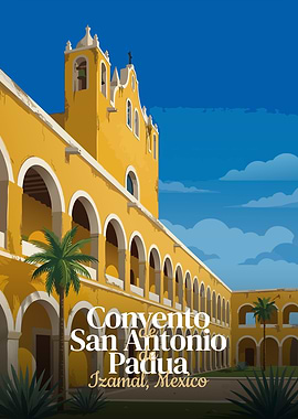 Convento de San Antonio, Izamal, Mexico
