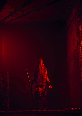 Pyramid Head in Red